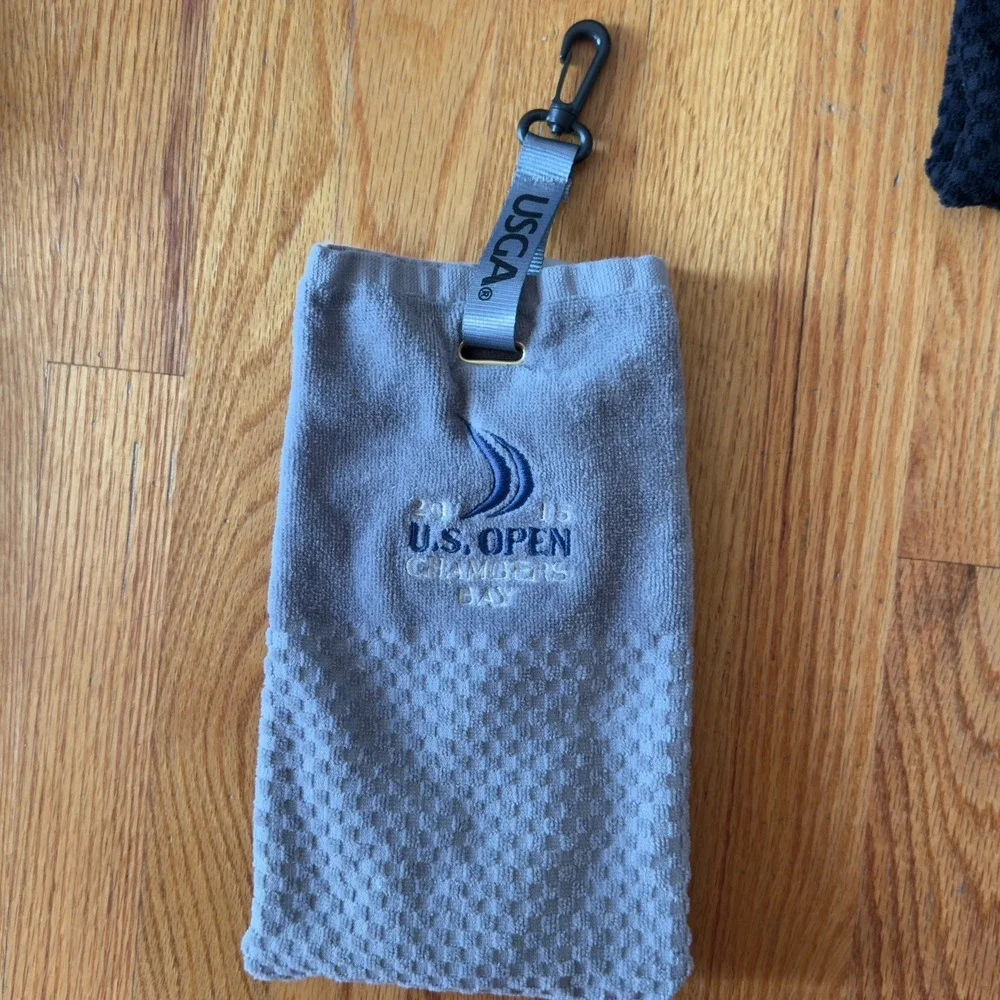 6 U.S. OPEN Golf Towels 2011-2016‎ USGA MEMBER Cloth Clip Oakmont Chambers Bay